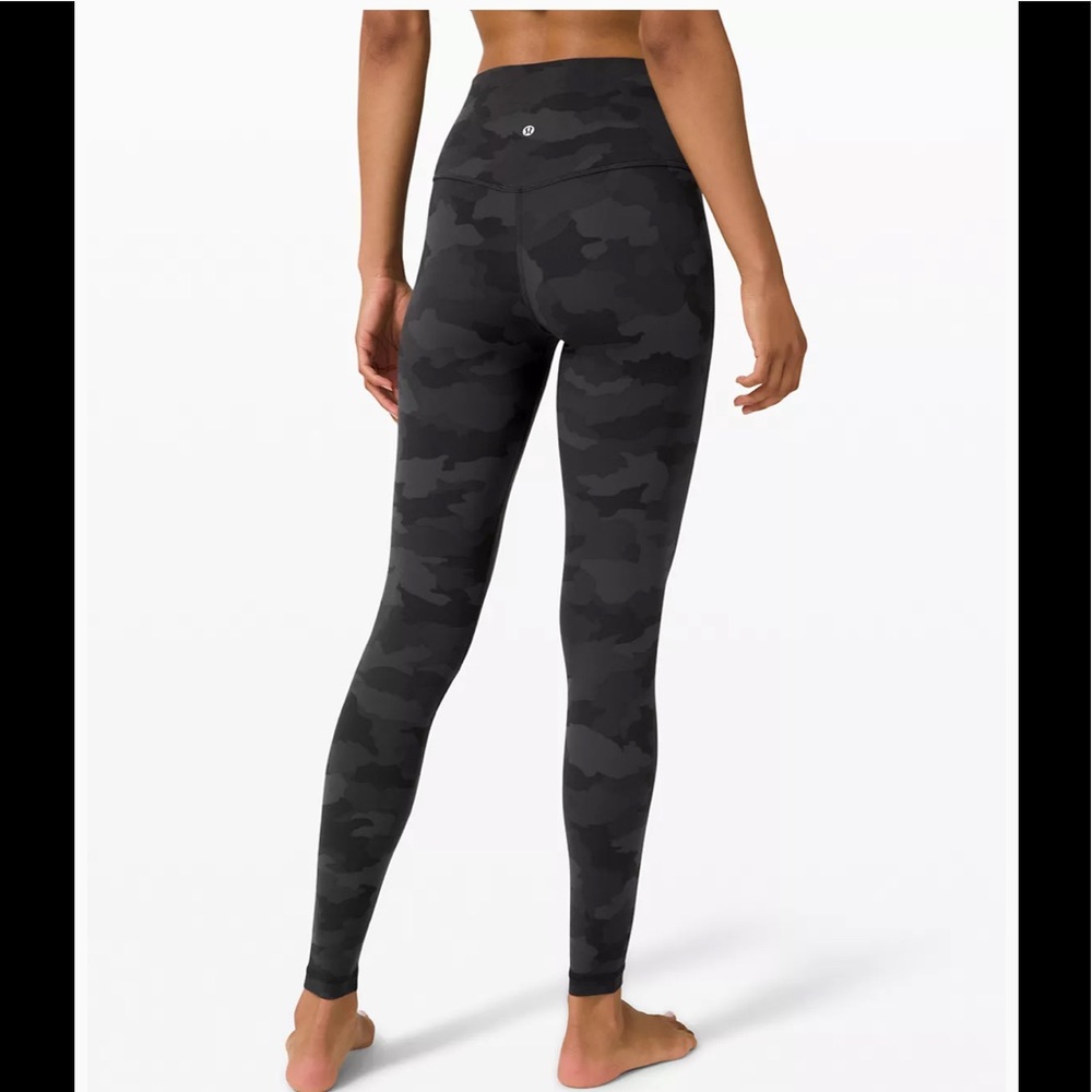 Lululemon ,camo , high rise align leggings,6